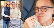 Maciej Kurzajewski wykorzystuje każdą chwilę z synem. Tak spędzają wspólny czas. Nie tylko spacery z wnuczką
