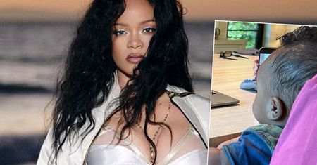 Rihanna pokazała synka. A co to za minka! Opis gwiazdy wyjaśnia wszystko