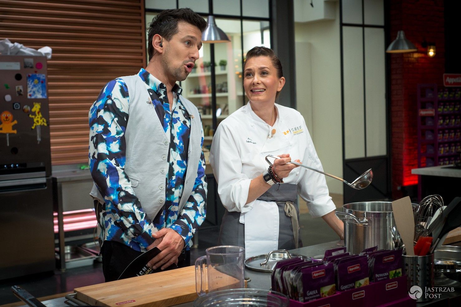 Anita Sokołowska w programie "Top Chef. Gwiazdy od kuchni"