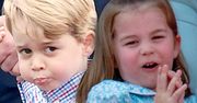 Wojna na szczycie :) Książę George pokazał księżniczce Charlotte, gdzie jest jej miejsce. I się zaczęło