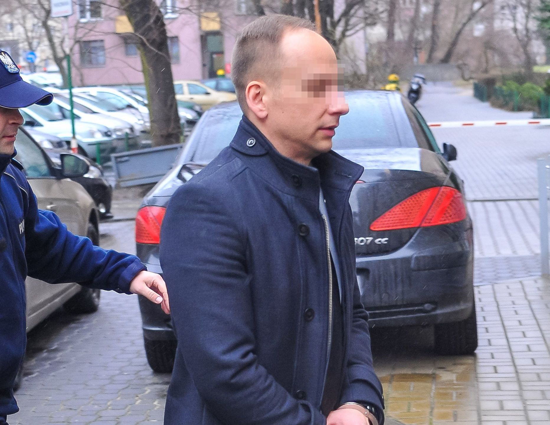 Dariusz K. w sądzie 