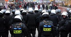 Policja zablokowała Marsz Równości w Poznaniu