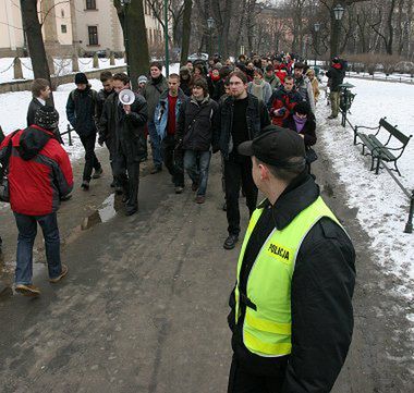 Marsz w obronie wolnych mediów