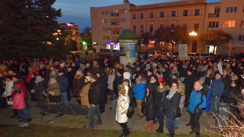 Olsztyn. Wiec ws. Pawła Juszczyszyna
