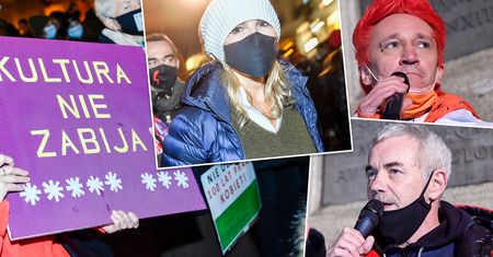 Gwiazdy mówią dość. Wyszły całymi rodzinami na ulice: Wiśniewski, Janowski, Jurksztowicz