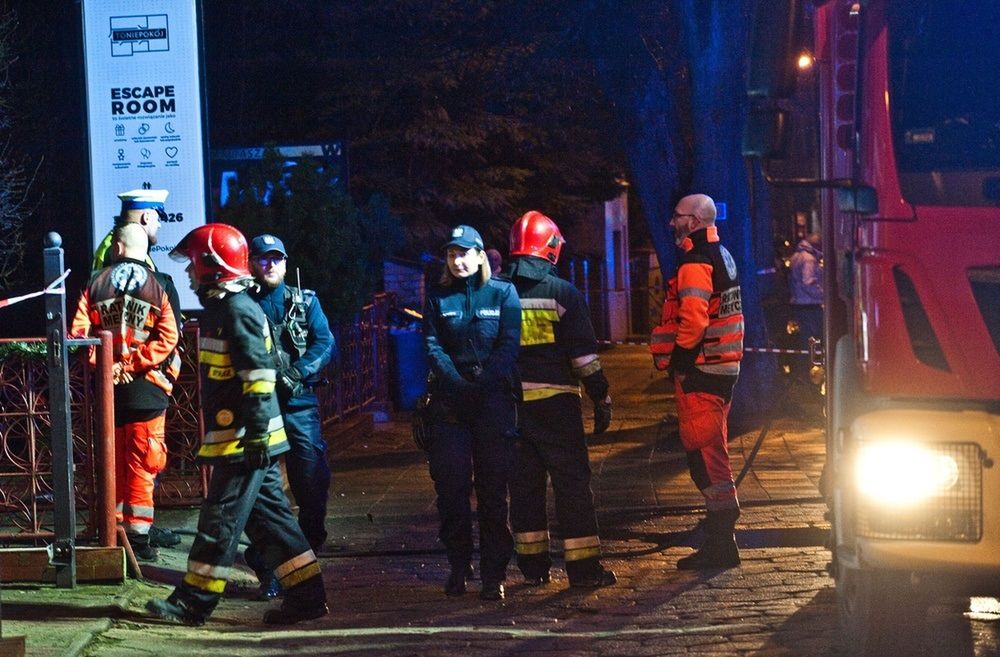Strażacy o pożarze w Koszalinie. "Języki ognia wychodziły na zewnątrz"