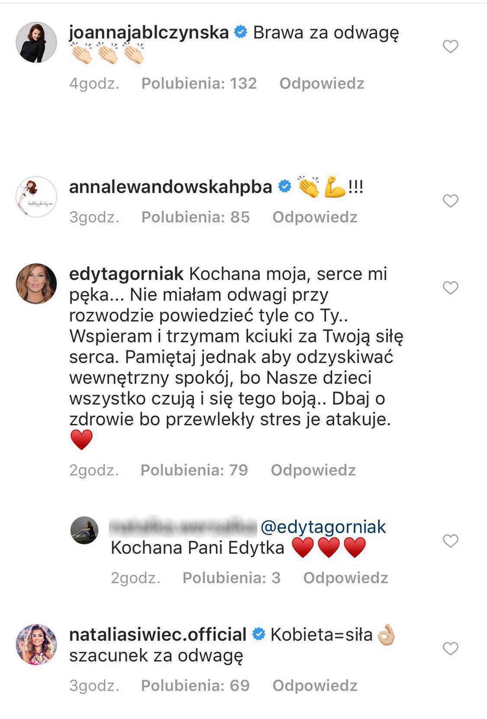 Gwiazdy wspierają Weronikę Rosati