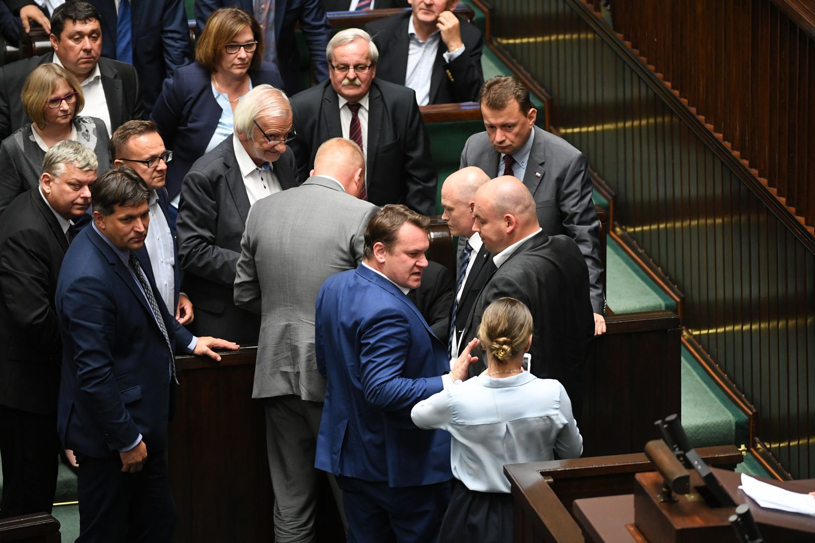 Poseł PiS został uderzony przez polityka PO. Nie będzie śledztwa prokuratury