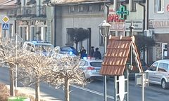 Kraków. Koszyce. Próba napadu na bank. "Przedmiot przypominający broń"