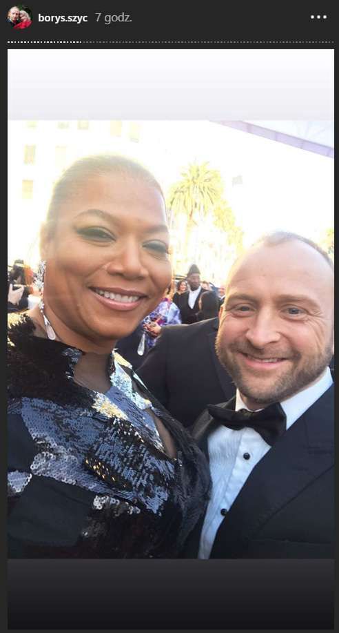 Borys Szyc i Queen Latifah - Oscary 2019
