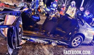 Falenty Nowe k. Warszawy. Poważny wypadek