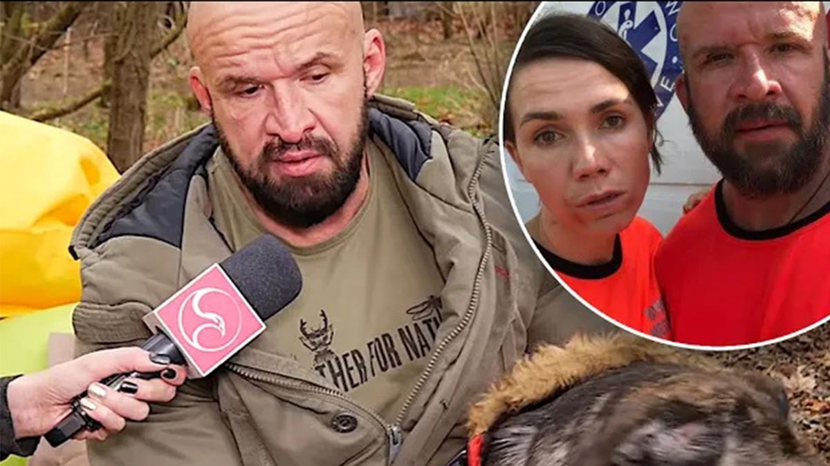 Tomasz Oświeciński i Olga Bołądź