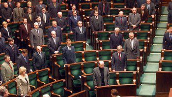 Minuta ciszy w Sejmie