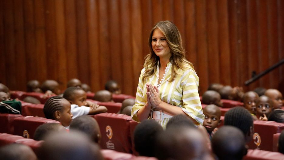 Melania Trump w samej bieliźnie. Kompromitujące zdjęcia Pierwszej Damy pojawiły się na Twitterze.