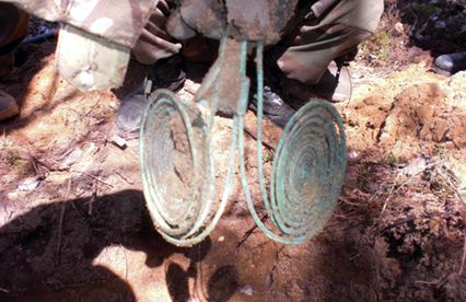 Skarb odkryty na poligonie w Wielkopolsce