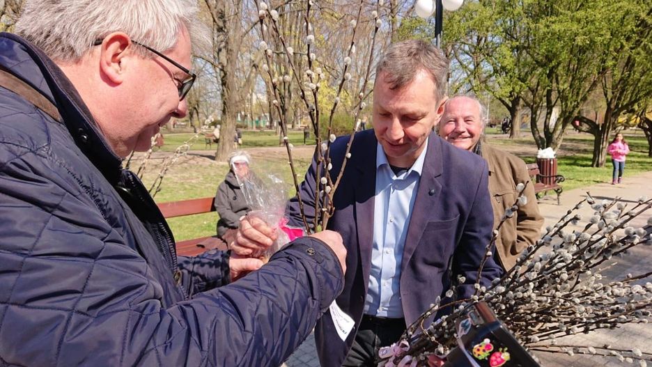 Czarnecki i Halicki złożyli sobie życzenia