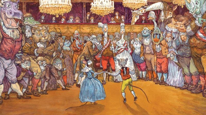 Autorem przepięknych rysunków w "Myszarcie" jest Gradimir Smudja