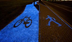 Świecące ścieżki rowerowe w Warszawie? Projekt robi wrażenie