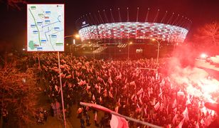 11 listopada Warszawę czeka paraliż komunikacyjny. Ogromne zmiany na drogach i zawieszone linie tramwajowe