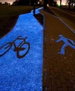 Świecące ścieżki rowerowe w Warszawie? Projekt robi wrażenie