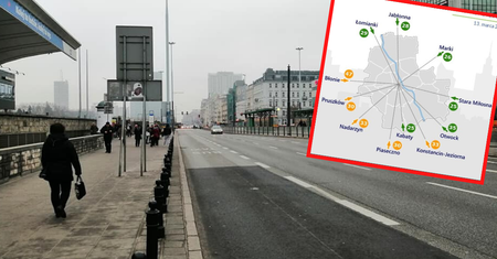 Koronawirus. Polskie miasta pustoszeją, te mapy nie pozostawiają wątpliwości