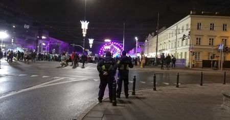 Sylwester w Warszawie bezpieczniejszy niż rok wcześniej
