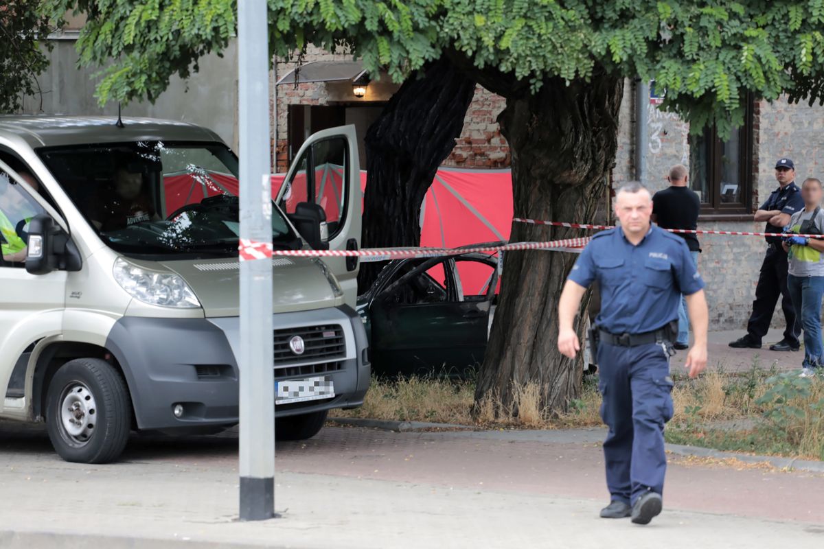 Bródno. Strzelanina na posesji. Nie żyje kobieta