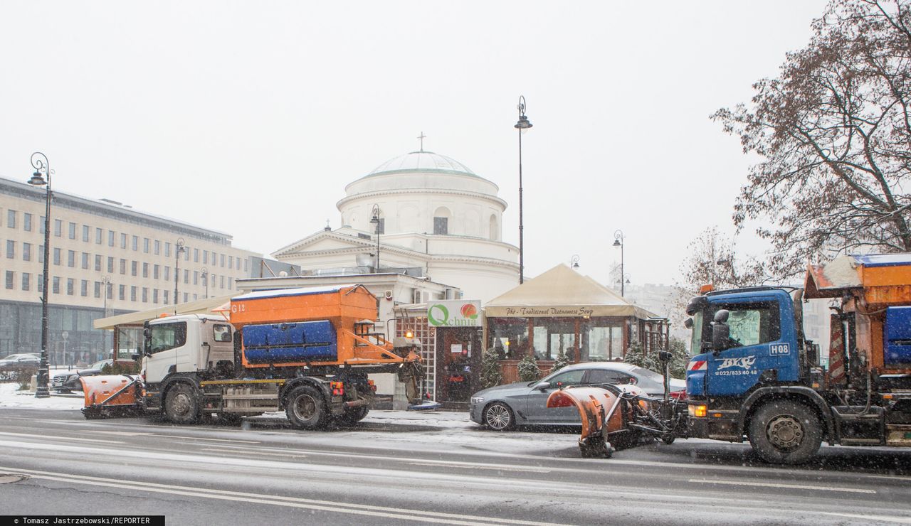 Warszawa oszczędza miliony na braku zimy