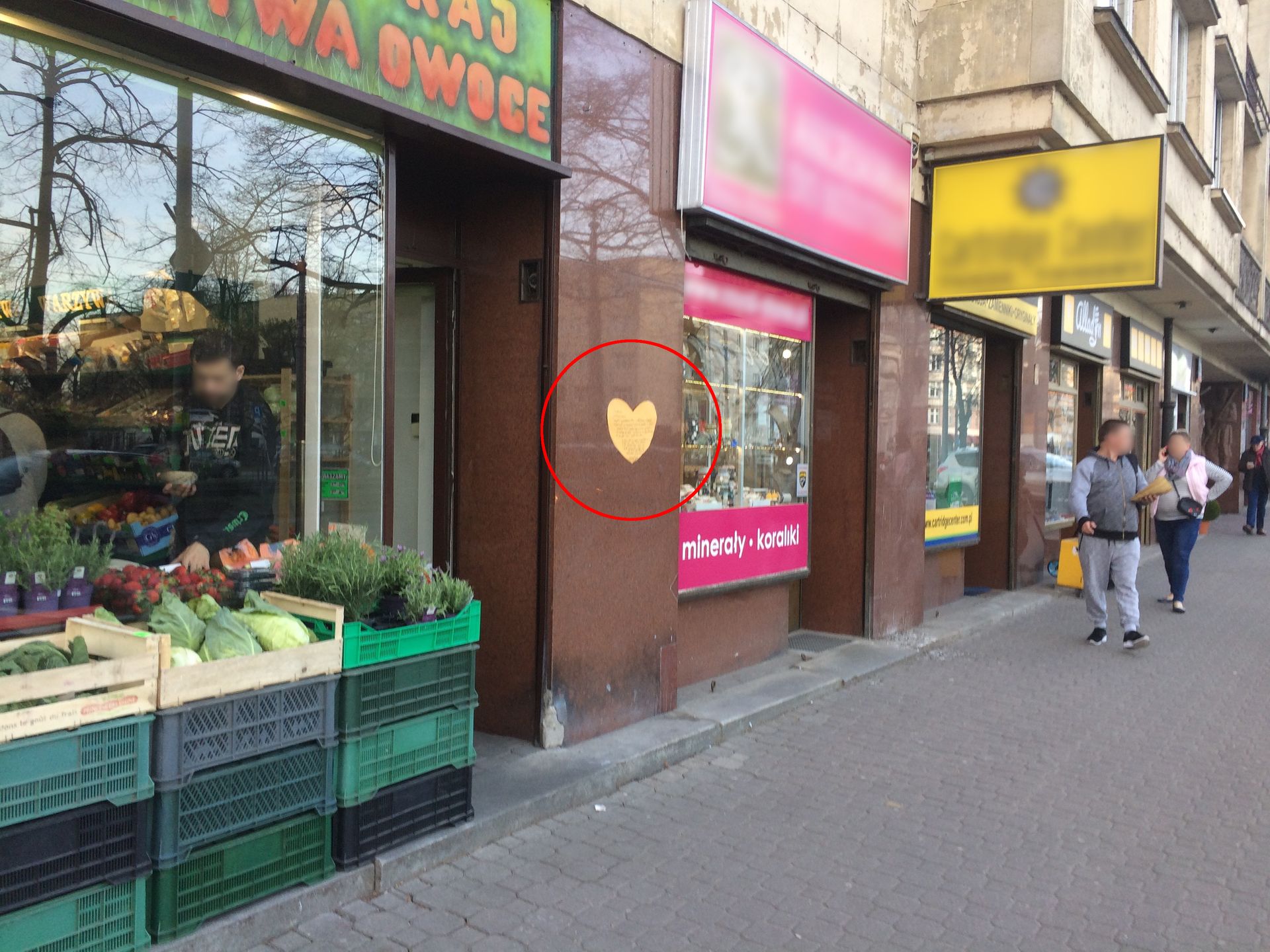 Sklep "Zielony Raj" na ul. Puławskiej w Warszawie