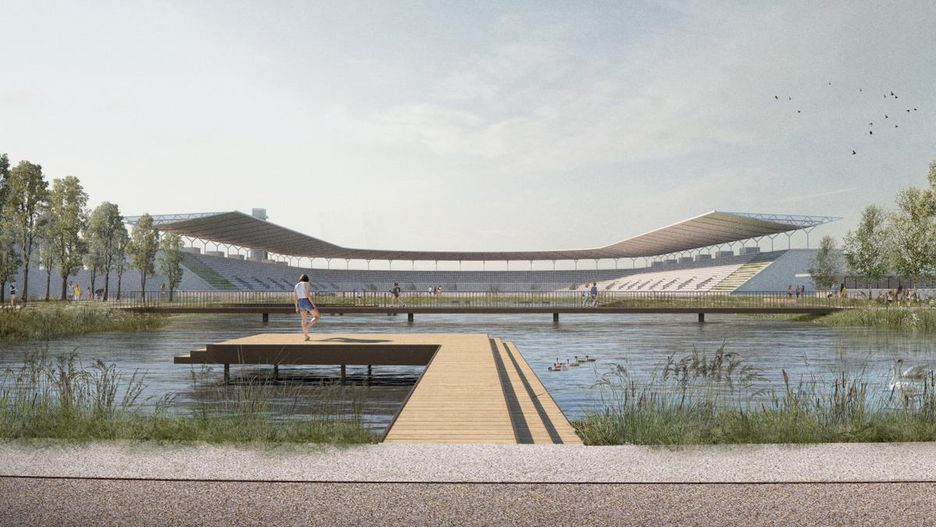Wizualizacje stadionu oraz jego otoczenia robią wrażenie