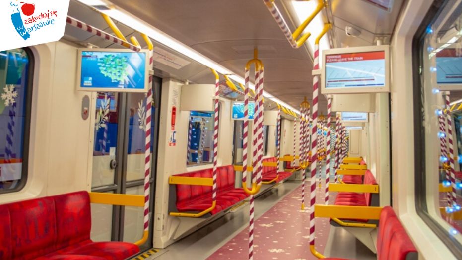 Warszawa. W piątek 6 grudnia początek akcji "Jazda ze Świętami" w metrze
