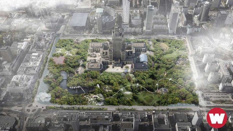 Samą wizualizację Warszawskiego Parku Centralnego stworzyło dwoje młodych architektów: Patrycja Stołtny i Michał Sapko
