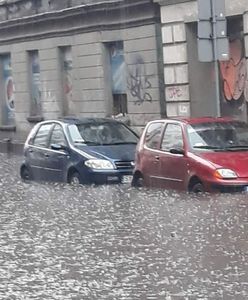 Potężne ulewy nad Polską, zalane ulice i podtopienia. Strażacy mieli pełne ręce roboty