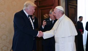 Franciszek mówił, że oceni go dopiero po rozmowie. Tak wyglądało spotkanie z Trumpem