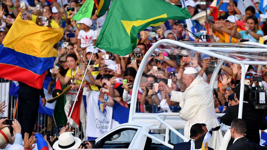Panama: Papież Franciszek otworzył Światowe Dni Młodzieży 2019. "Miłość Boga nie upokarza ani nie zniewala"