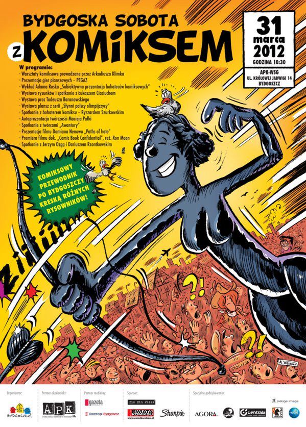 Zaproszenia na Bydgoskie Soboty z Komiksem
