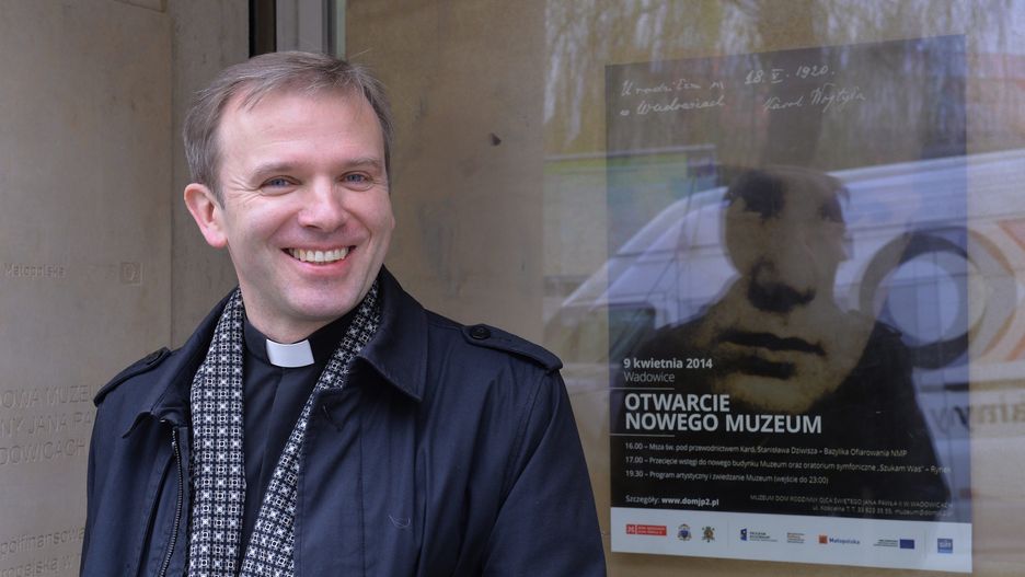 Ks. Jacek Pietruszka był dyrektorem papieskiego muzeum w Wadowicach