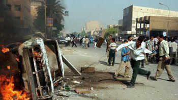 Zamieszki w Bagdadzie