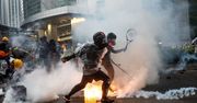 Demonstracje w Hongkongu. Użyto gazu łzawiącego i pieprzowego