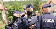 Policja kontroluje czy w sklepach nosimy maseczki