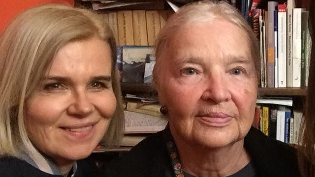 Joanna Staniszkis i prof. Jadwiga Staniszkis