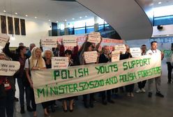 Chcieli wesprzeć Jana Szyszkę. Jednym banerem ośmieszyli całą akcję