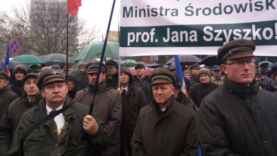 Wiec poparcia dla ministra Jana Szyszki