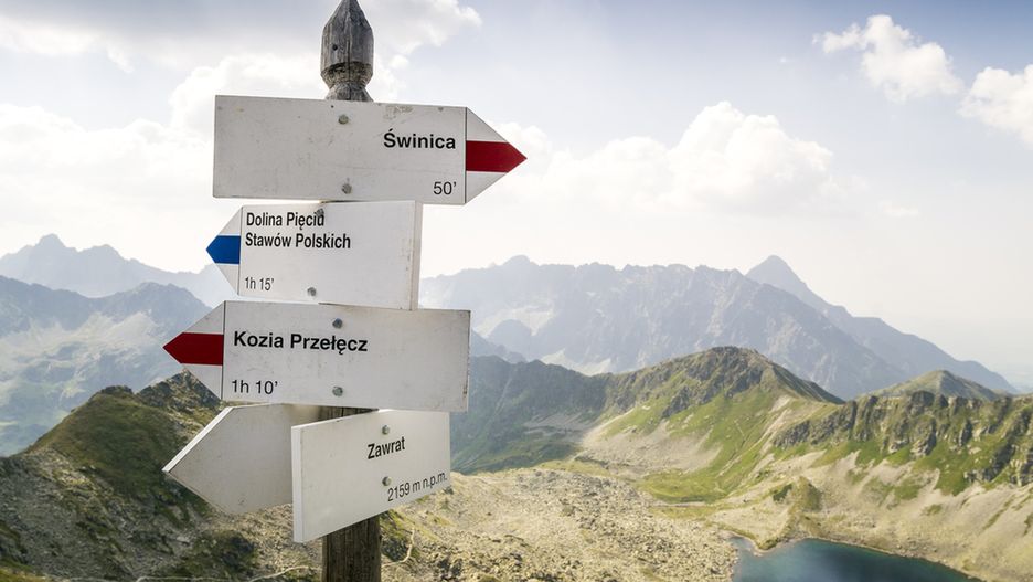 Powodem zamknięcia szlaku jest obryw skalny