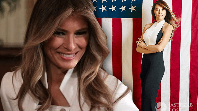 Melania Trump poparcie w Ameryce