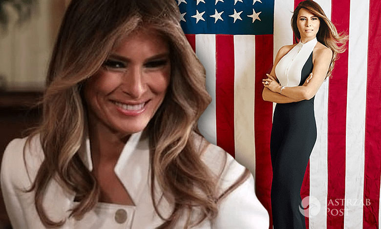 Melania Trump poparcie w Ameryce