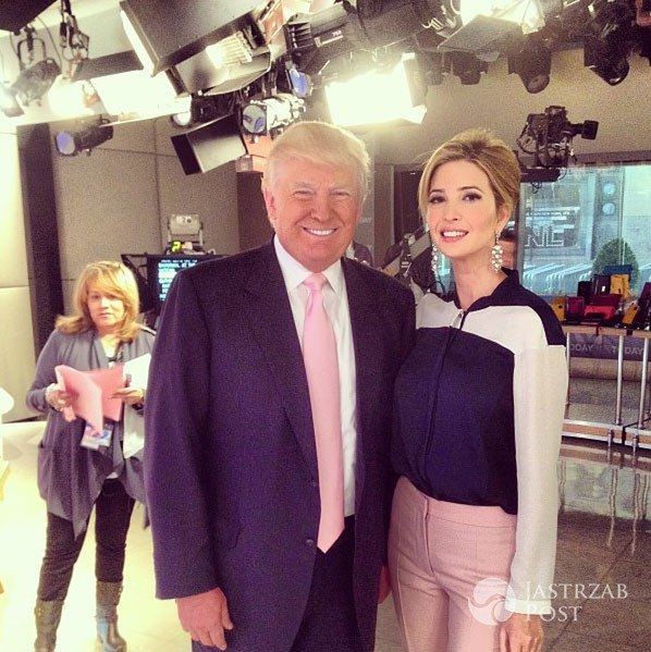 Ivanka Trump z ojcem Donaldem