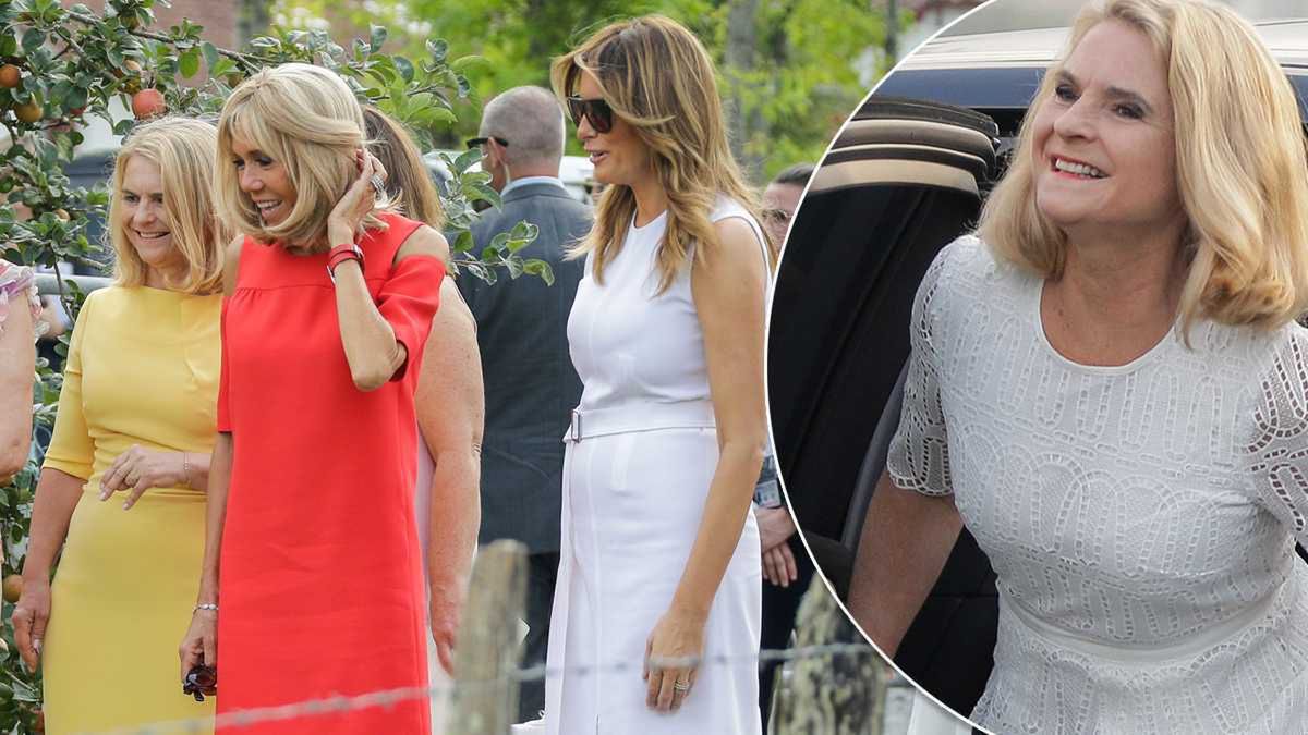 Małgorzata Tusk spotkała się z Melanią Trump i Brigitte Macron! Jak wypadła na tle pierwszych dam USA i Francji? [WIDEO]