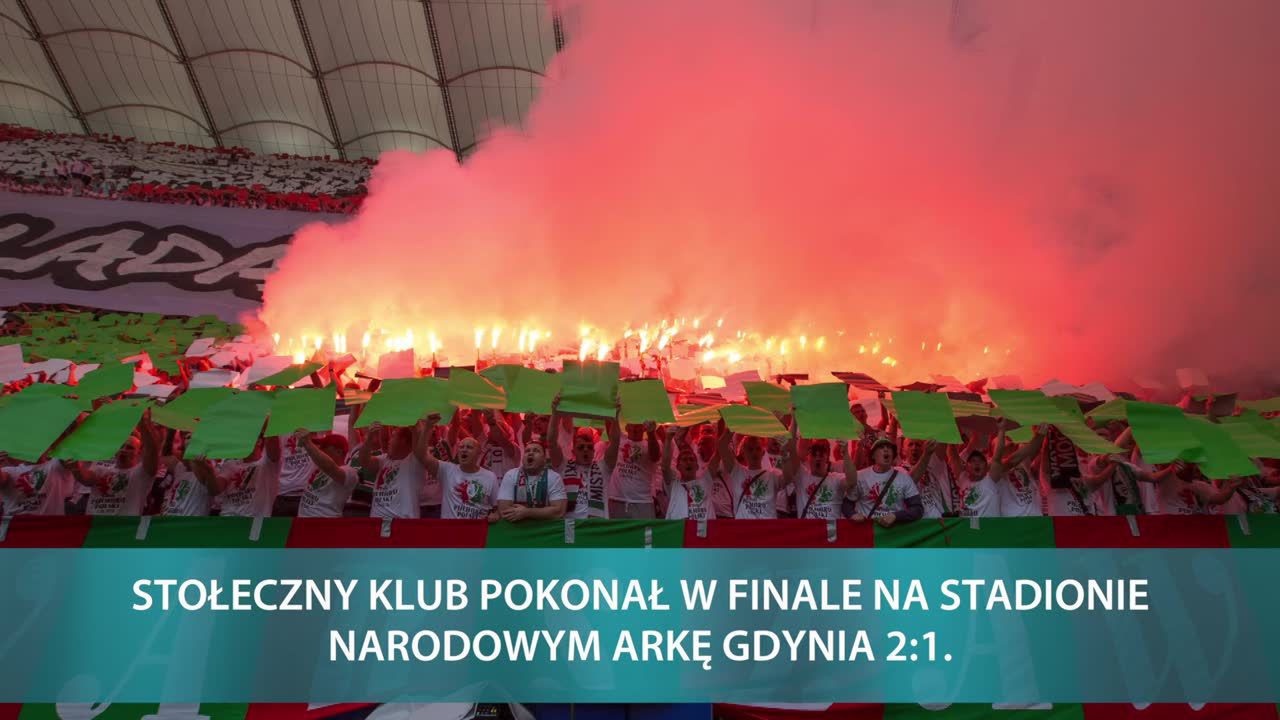 Legia Warszawa triumfatorem Pucharu Polski! (VIDEO)