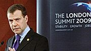 Prezydent Rosji Dmitrij Miedwiediew